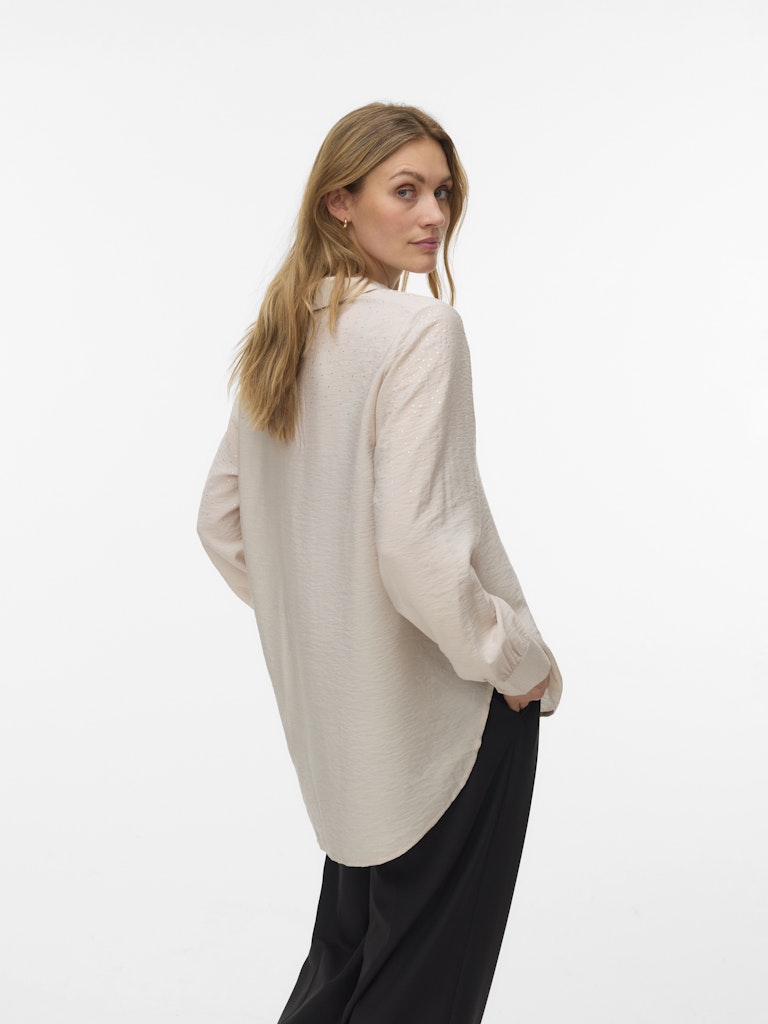 Vmherdis Ls Shirt Wvn Btq Ga - Kit