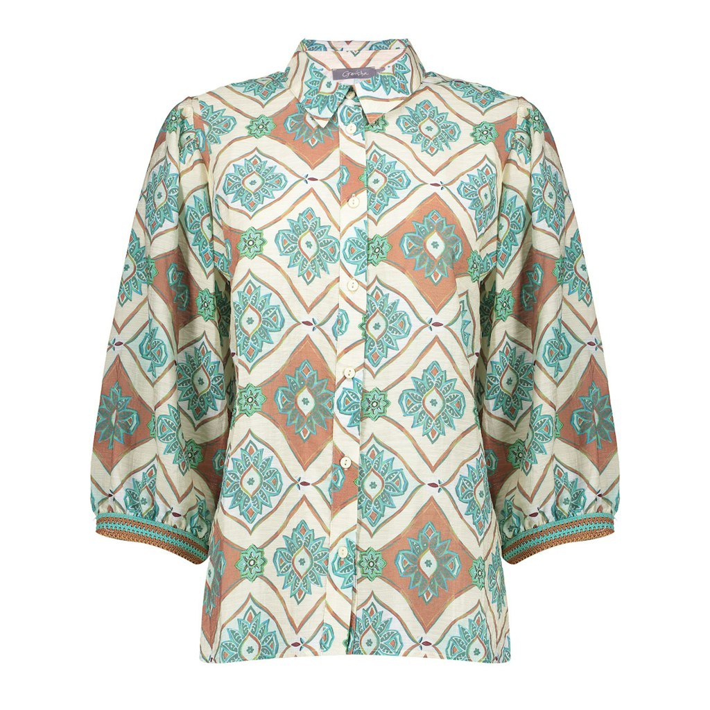 Blouse - Ecru Dessin