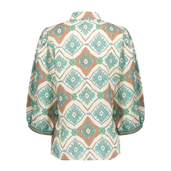 Blouse - Ecru Dessin