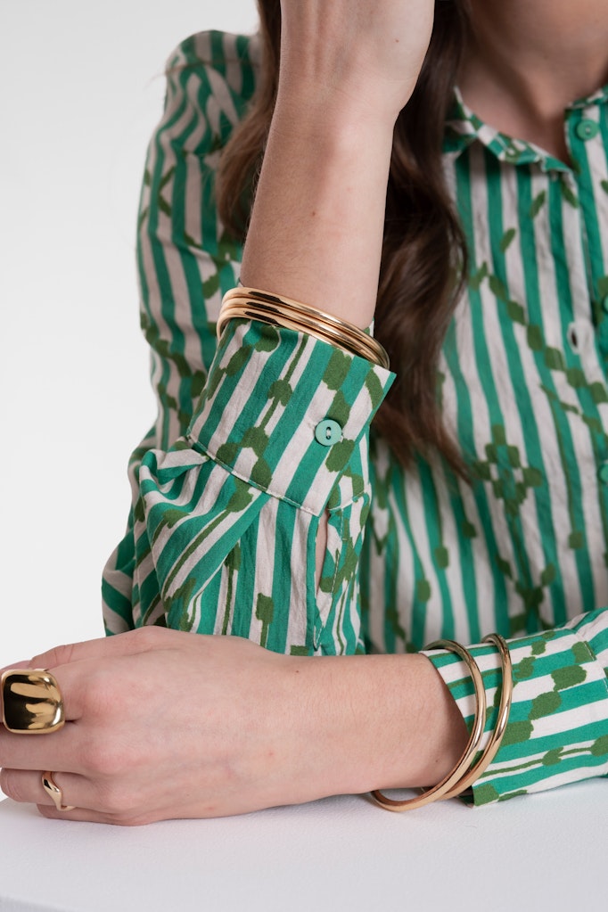 Blouse - Ecru Dessin