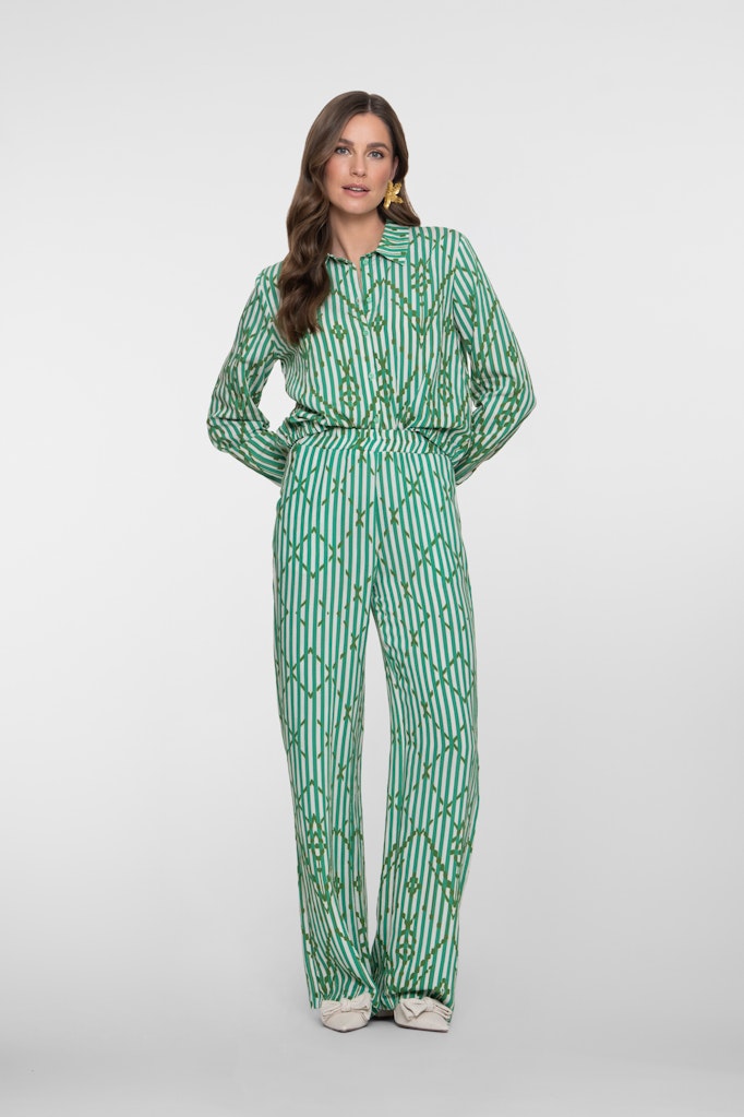 Blouse - Ecru Dessin