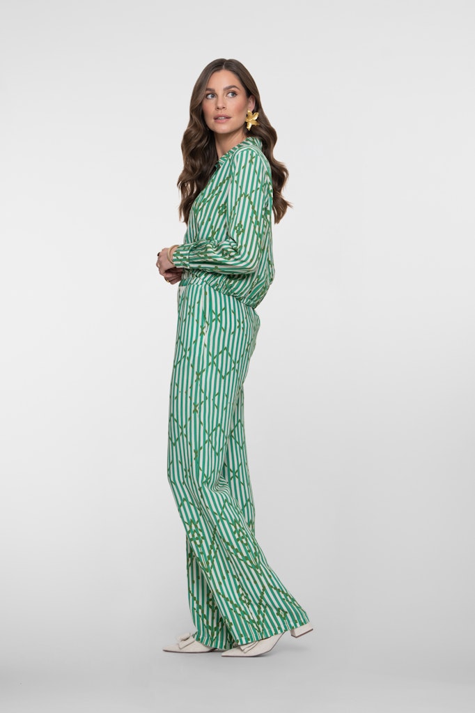 Blouse - Ecru Dessin