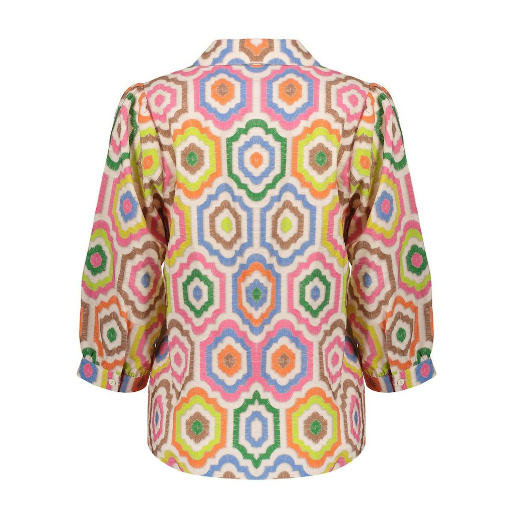 Blouse - Ecru Dessin