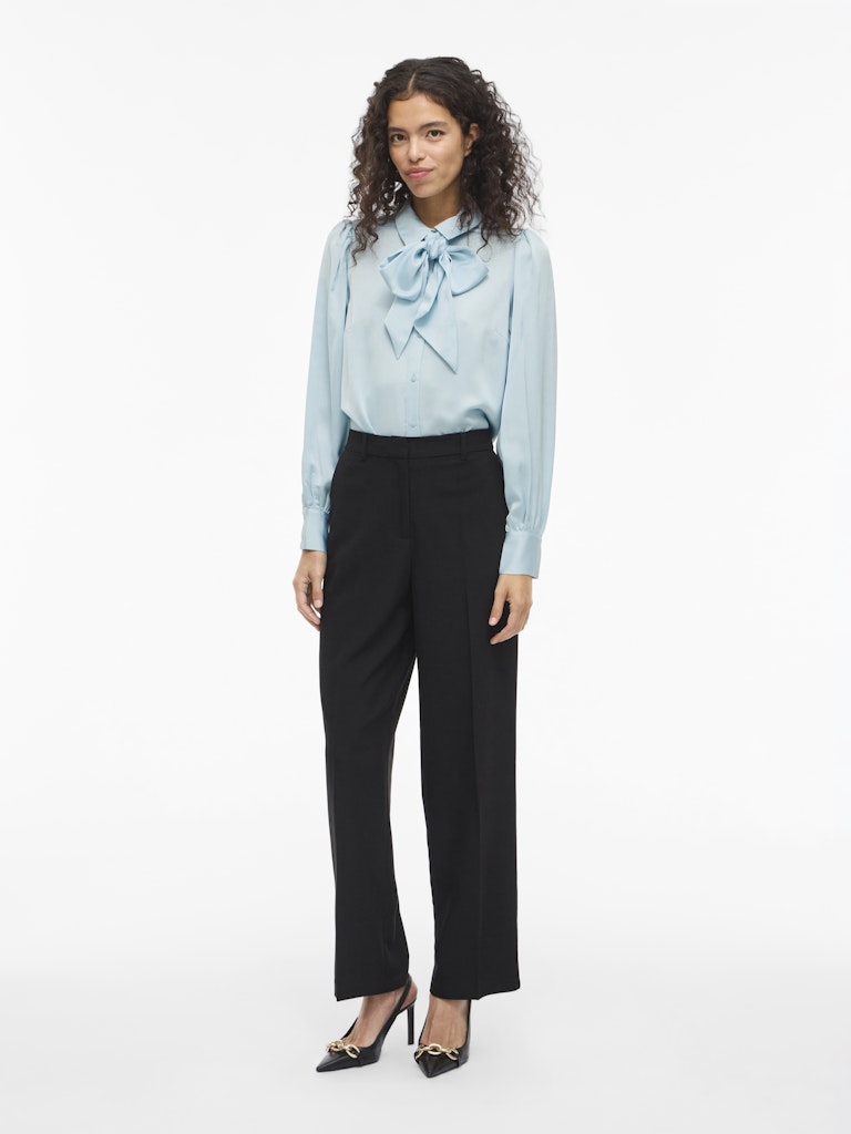 Vilucha L/s Shirt/bfs - Lichtblauw