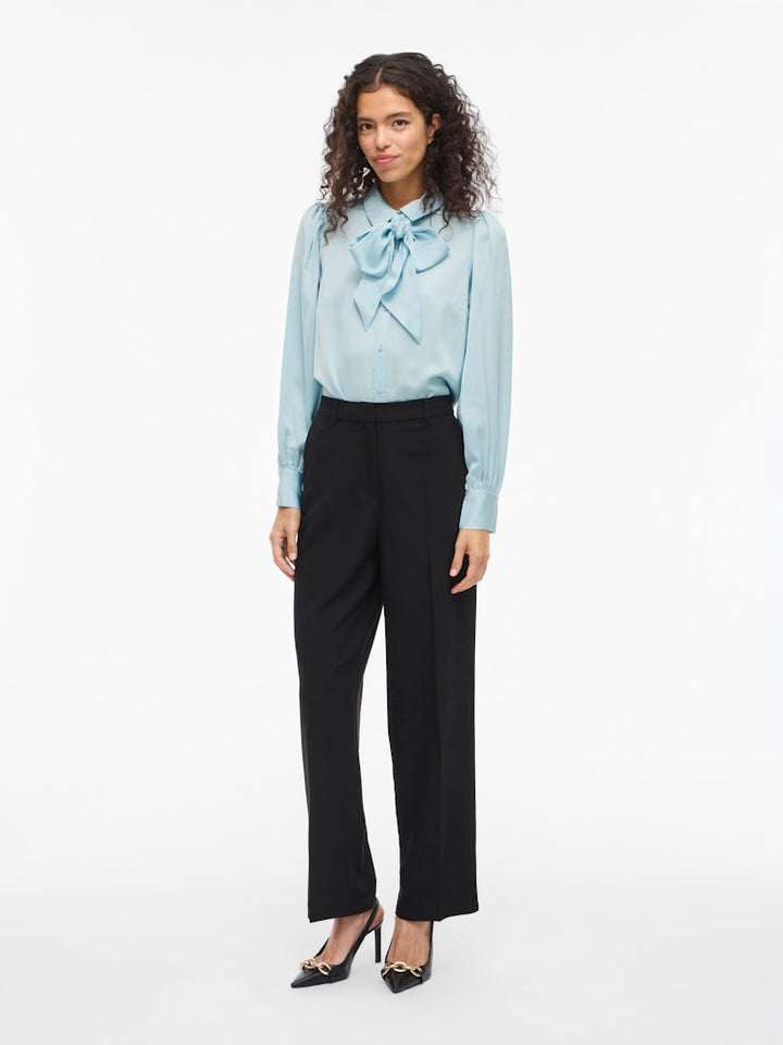 Vilucha L/s Shirt/bfs - Lichtblauw