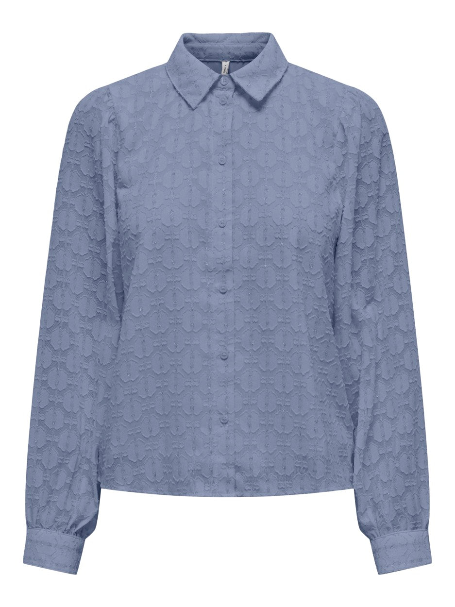 Onlnadine L/s Shirt Cs Ptm - Rafblauw