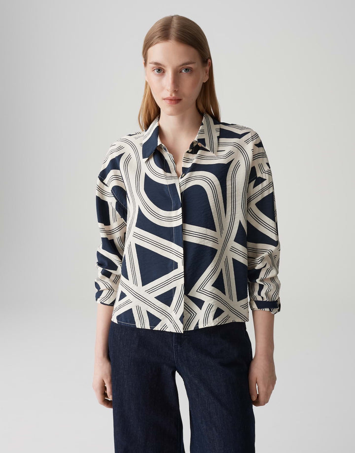 Famena Lane 10442013343367 - Blauw Dessin