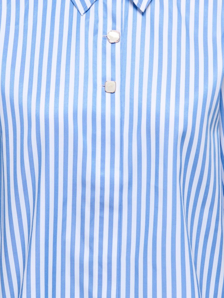 Onllyra Oregon L/s Shirt Wvn - Blauw Dessin
