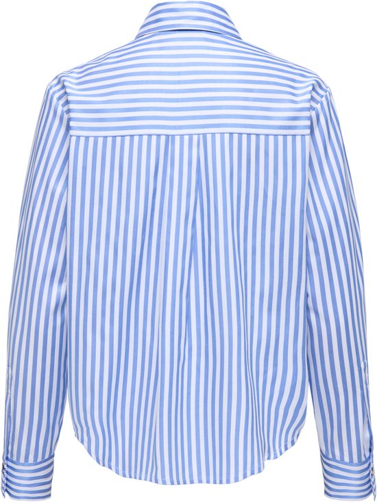 Onllyra Oregon L/s Shirt Wvn - Blauw Dessin