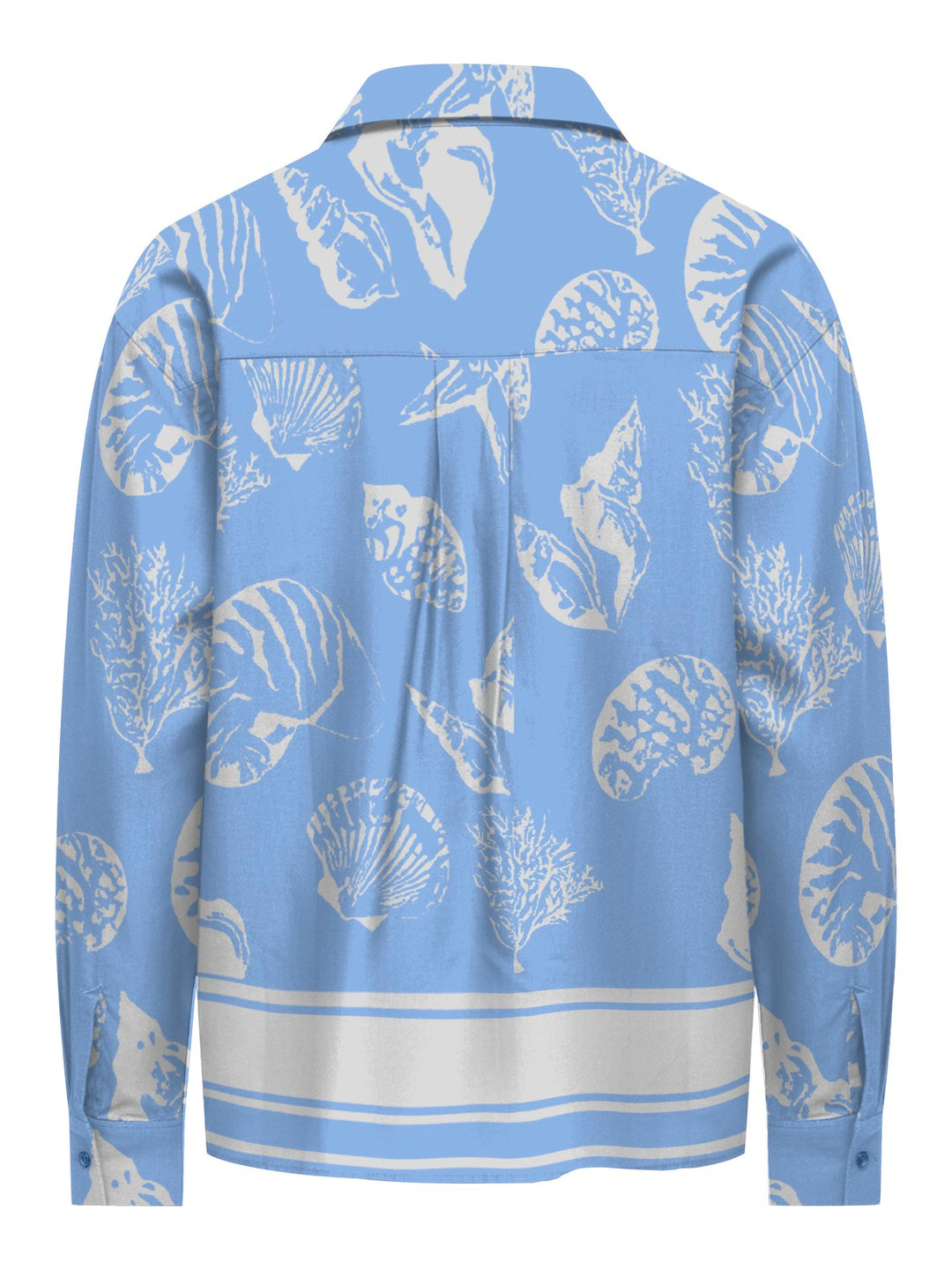 Jdyanna L/s Shirt Wvn - Blauw Dessin