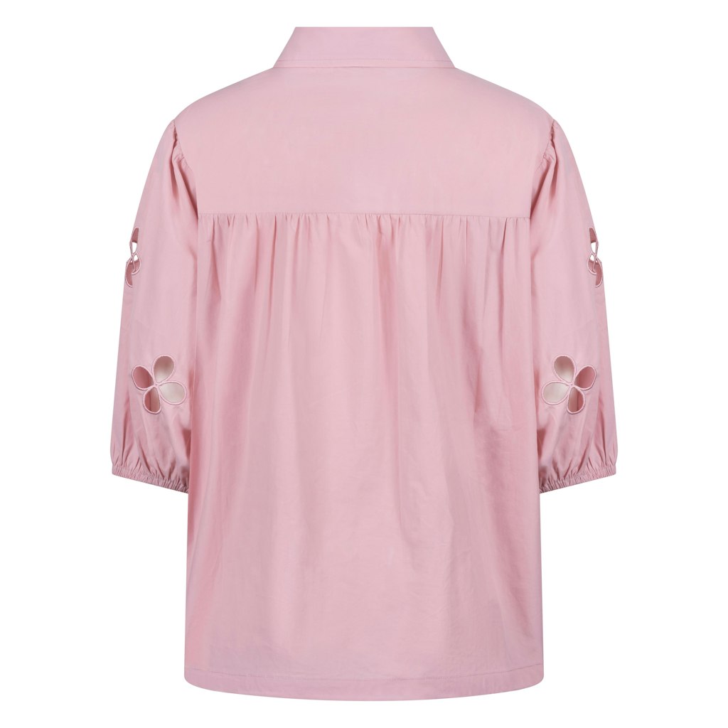 Leia Blouse Ss - Roze