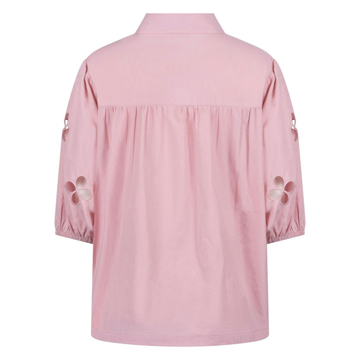 Leia Blouse Ss - Roze