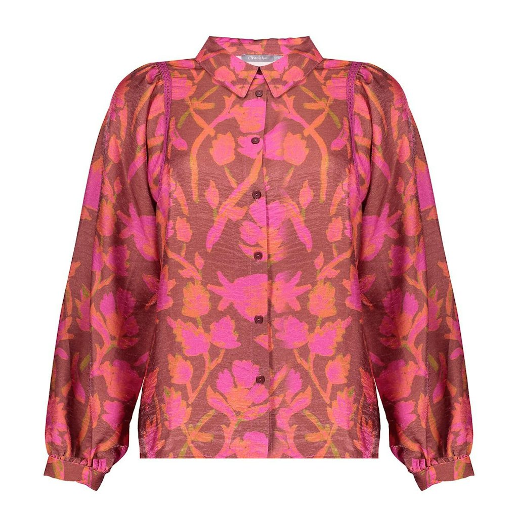 Blouse - Roze Dessin