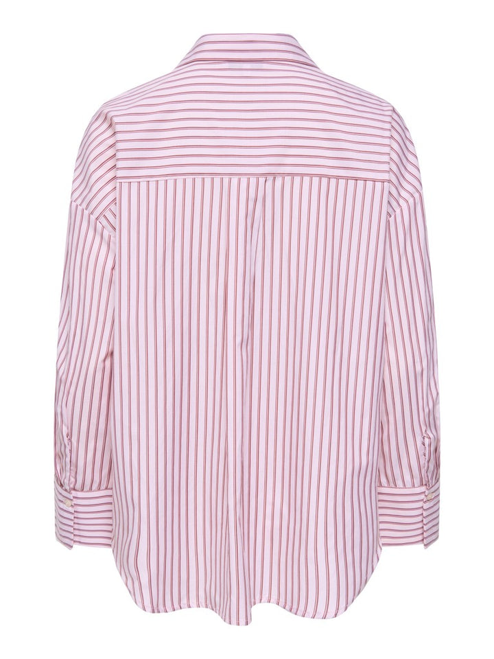 Onloregon Alva Ls Reg Shirt Noos Wvn - Roze Dessin