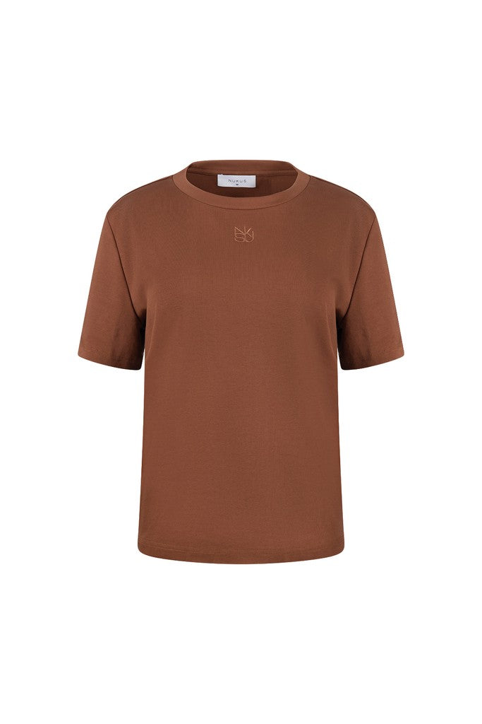 Luna Shirt Nk - Bruin