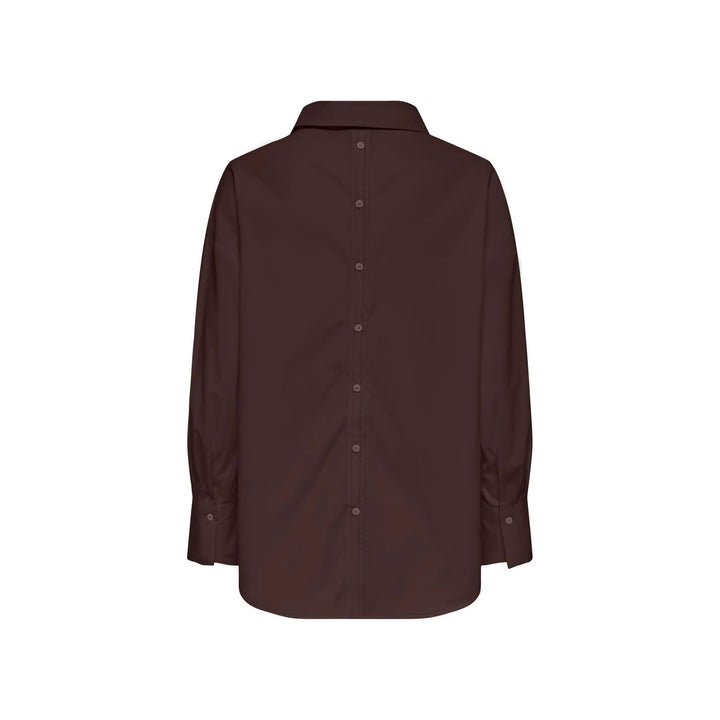 Onloregon Alva Ls Back Btn Shirt Wvn - Bruin