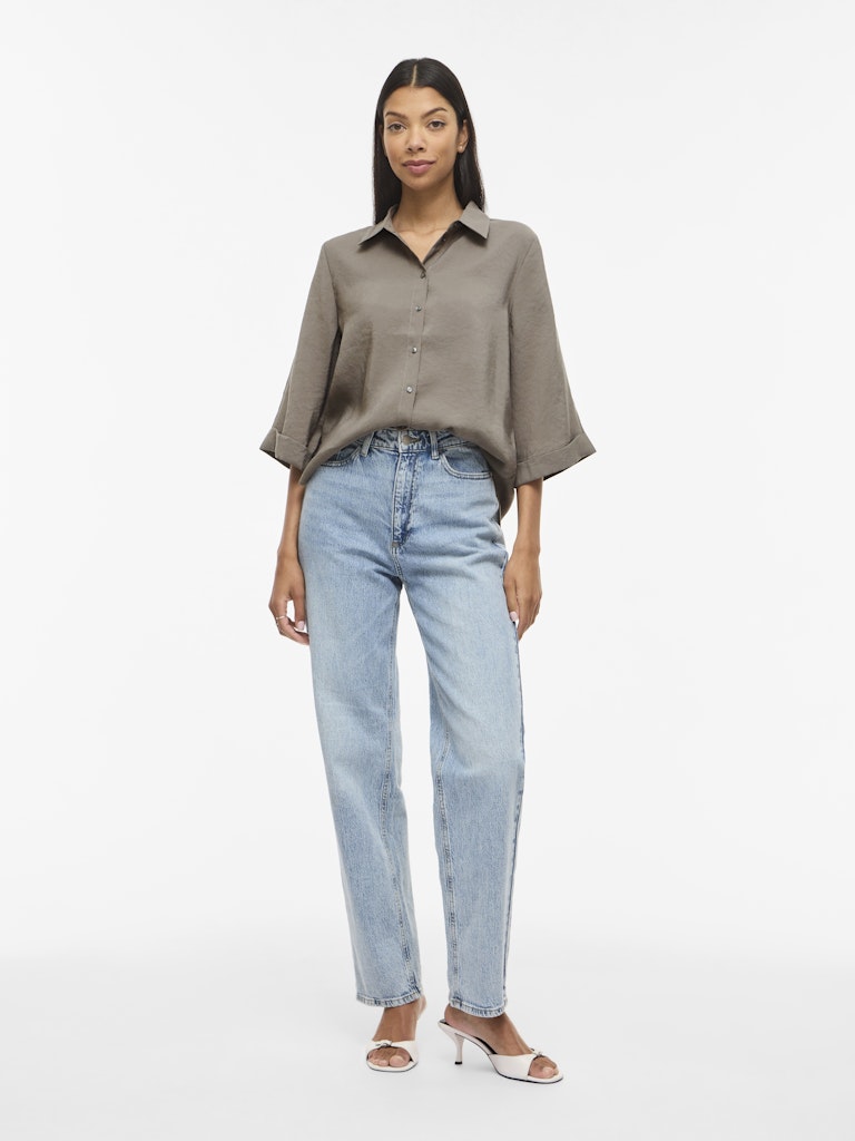 Vihula 3/4 Shirt - Noos - Taupe