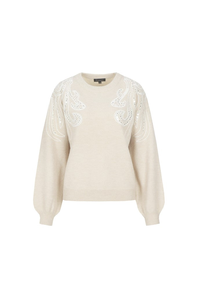 Lã­leã¡n Knitting Sweater - Taupe