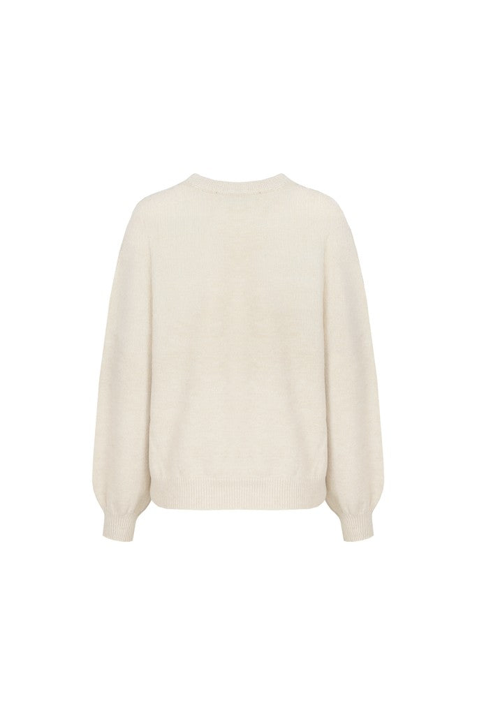 Lã­leã¡n Knitting Sweater - Taupe