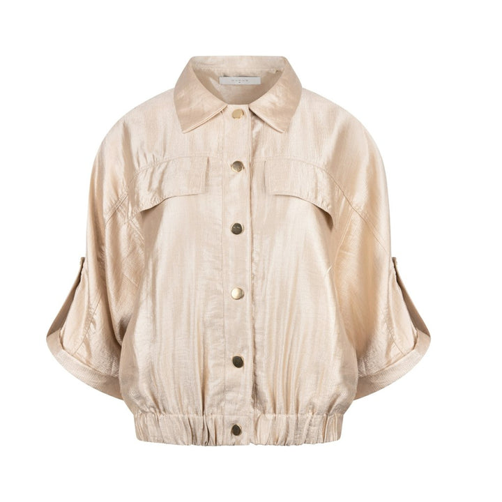 Nelly Blouse - Bruin Dessin
