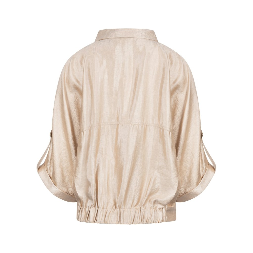Nelly Blouse - Bruin Dessin