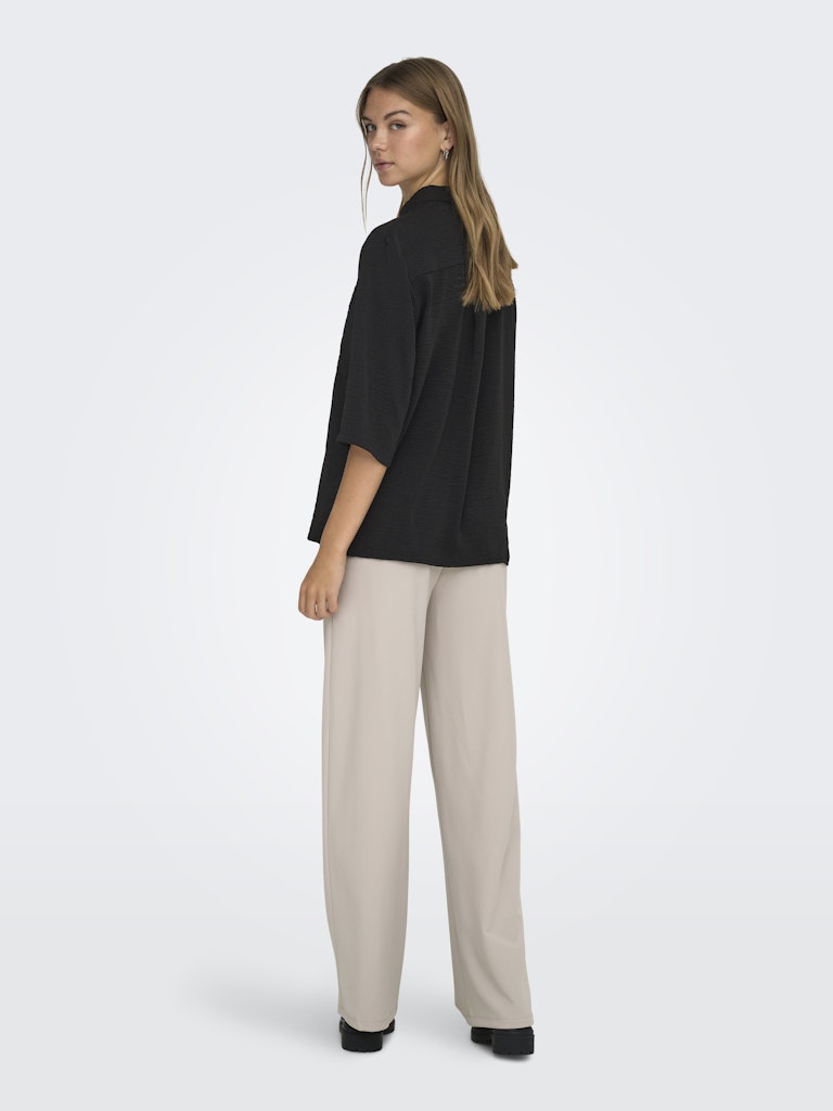 Jdydivya 3/4 Loose Shirt Wvn Noos - Zwart