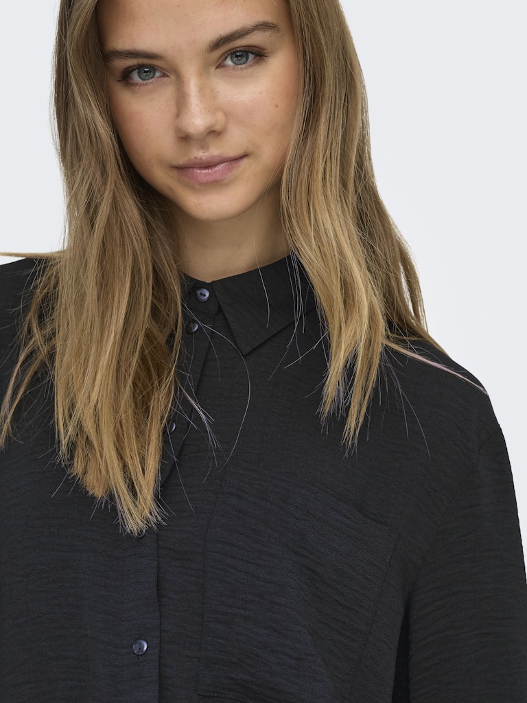 Jdydivya 3/4 Loose Shirt Wvn Noos - Zwart