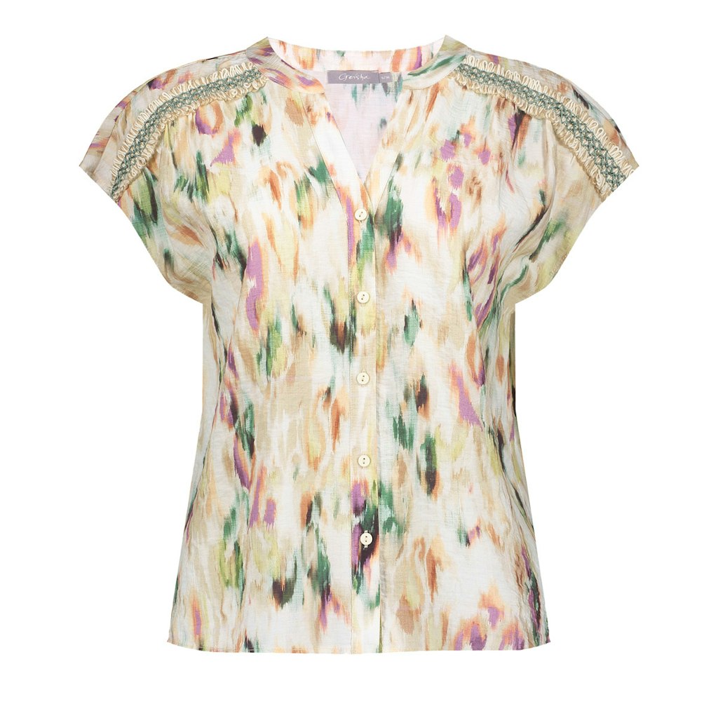 Blouse - Ecru Dessin