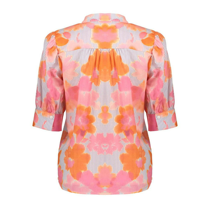 Blouse - Oranje Dessin