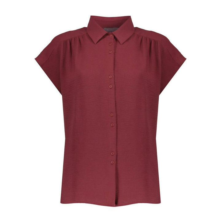 Blouse Crinckle - Bordeaux