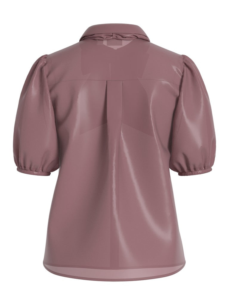 Viklarina 2/4 Bow Shirt/lc - Oud Roze