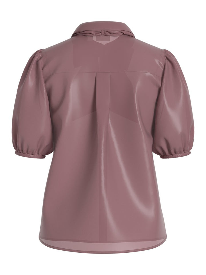 Viklarina 2/4 Bow Shirt/lc - Oud Roze
