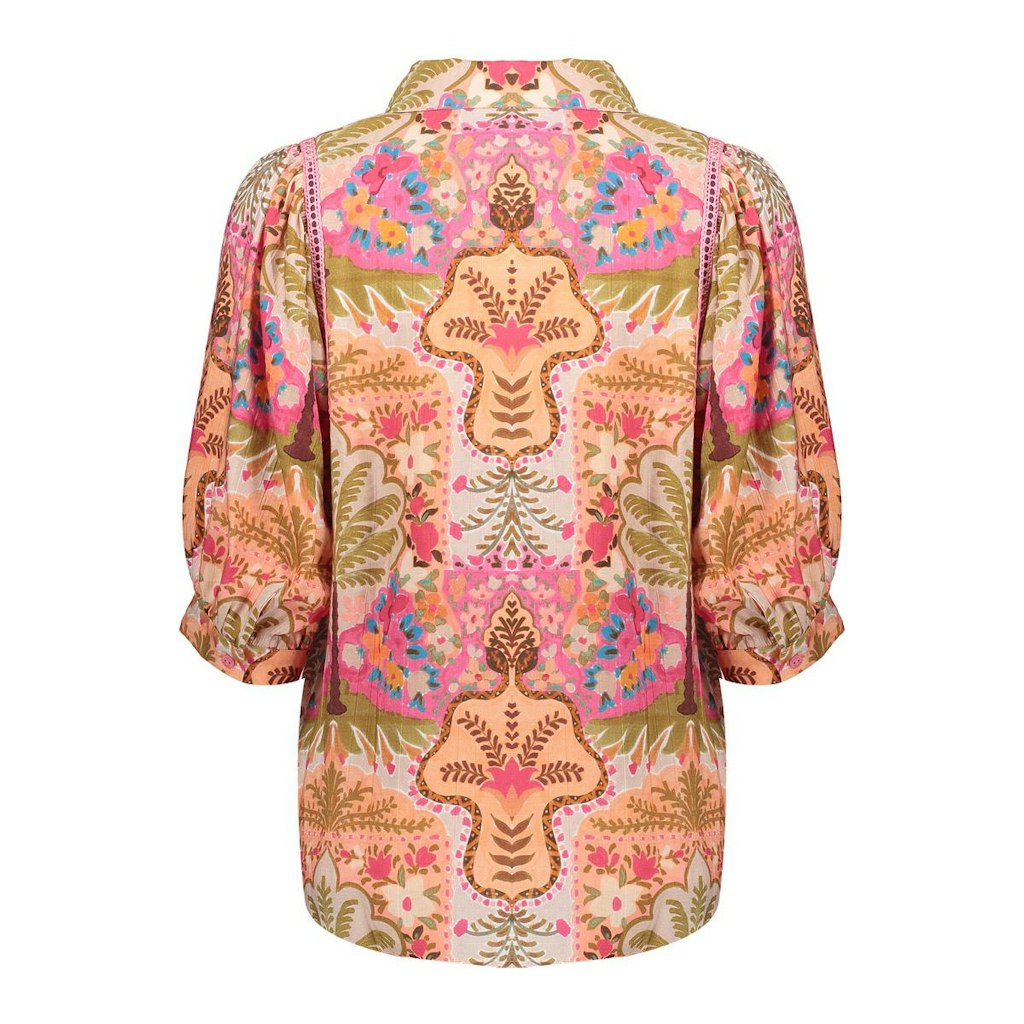 Blouse - Roze Dessin