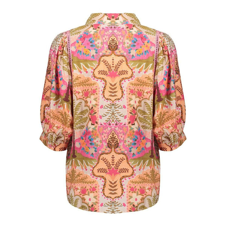 Blouse - Roze Dessin