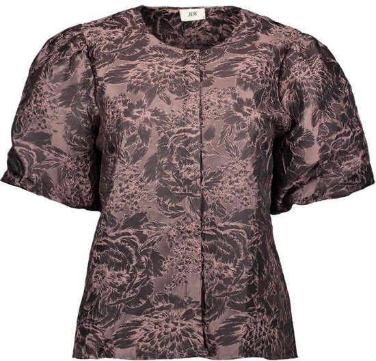 Jdyelina Ss Jaquard Top - Roze Dessin