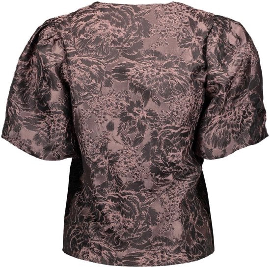 Jdyelina Ss Jaquard Top - Roze Dessin
