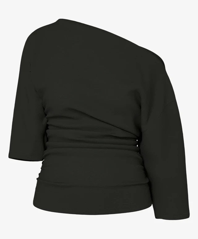 Hdoctavia Ls Off-shouder Top - Zwart