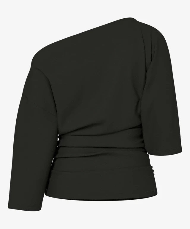 Hdoctavia Ls Off-shouder Top - Zwart