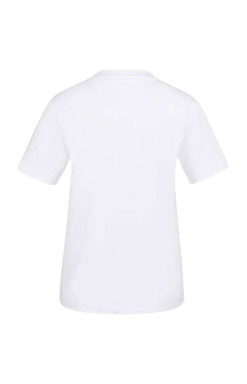Round Neck T-shirt - Wit