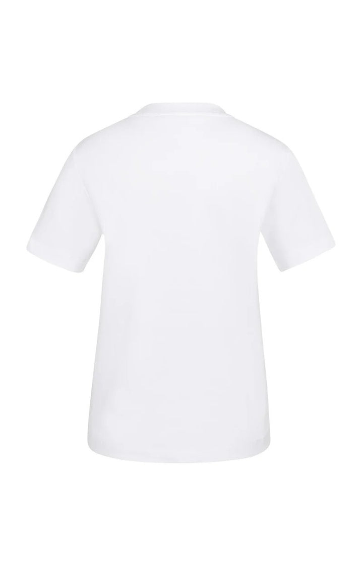 Round Neck T-shirt - Wit