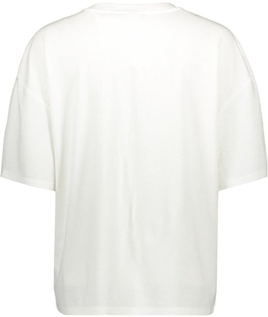 Viselsa O-neck S/s Pearl T-shirt - Wit