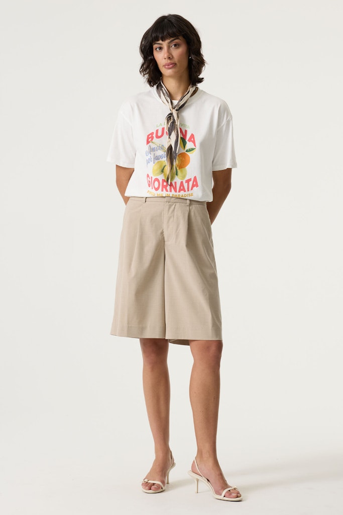 Garcia - Korte mouw T-shirts - 4339.02.0136 - Off-white