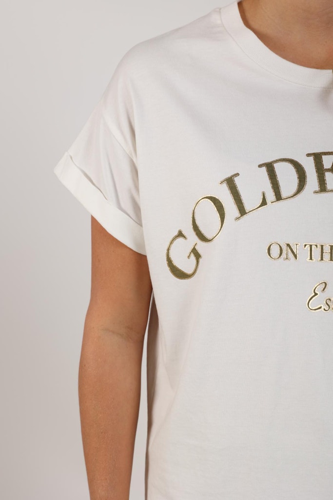 Sanne Shirt Golden Days - Off-white