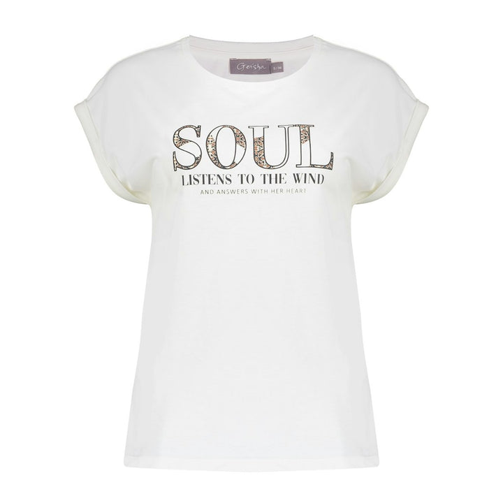 T-shirt 'soul' - Off-white