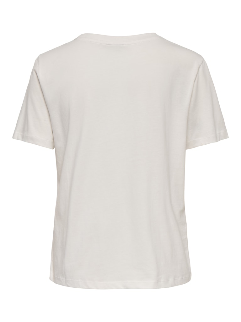 Jdygaisa S/s Knot Top Jrs - Off-white