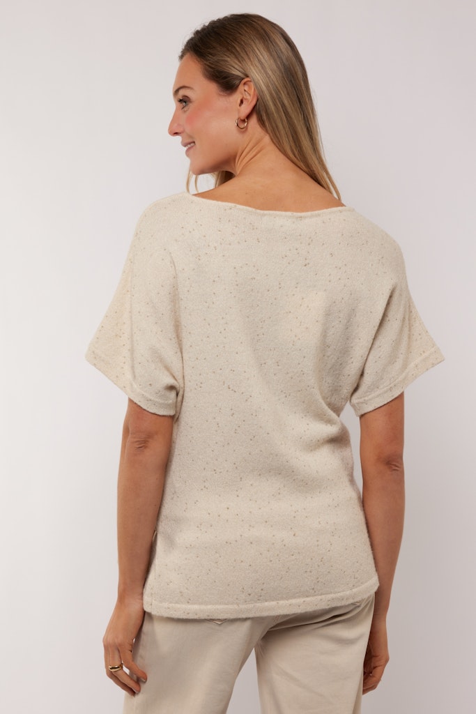 Anais Knit Top - Beige