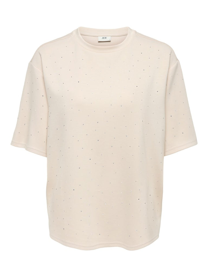 Jdynila S/s T-shirt Jrs - Beige