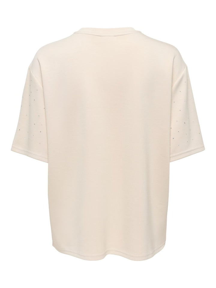 Jdynila S/s T-shirt Jrs - Beige