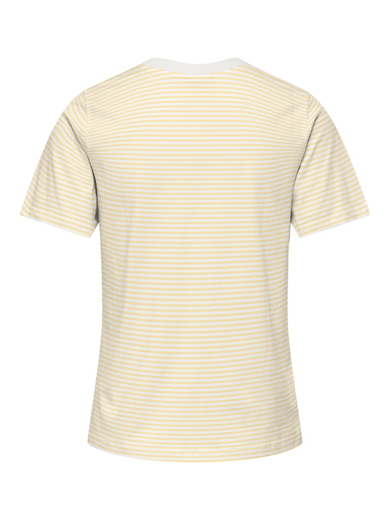 Jdypisa S/s Print Top Jrs Noos - Ecru Dessin
