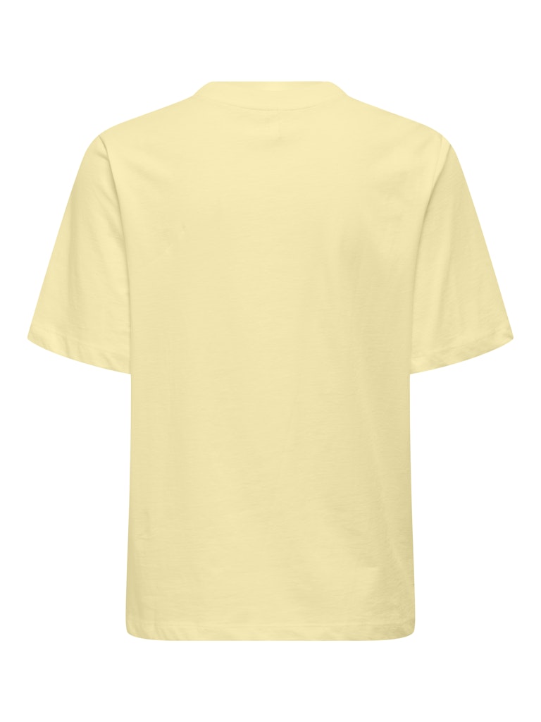 Onltrudy Ss Boxy Tee - Licht Geel